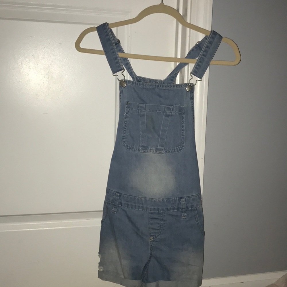 Cotton On Denim overall shorts